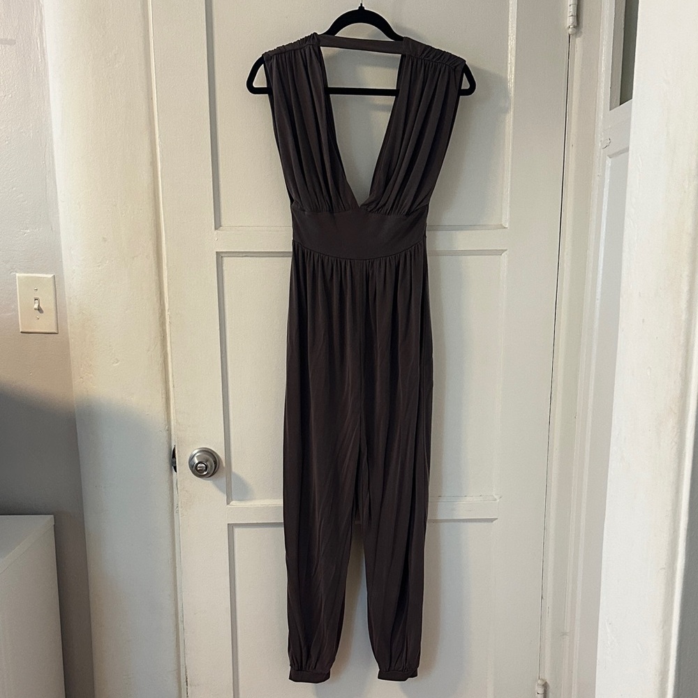 Silence + Noise Taupe Dress